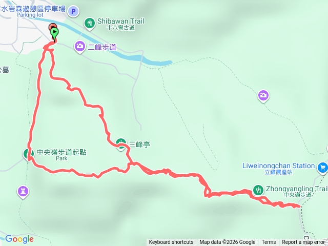 清水岩5峰-擎天崗-3峰-2峰_1峰