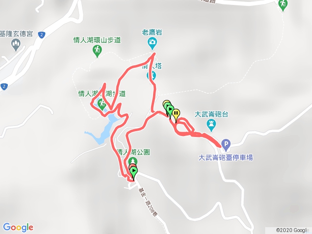 情人湖 大武崙山