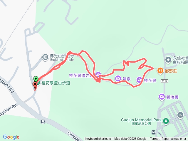 桂花泉登山步道