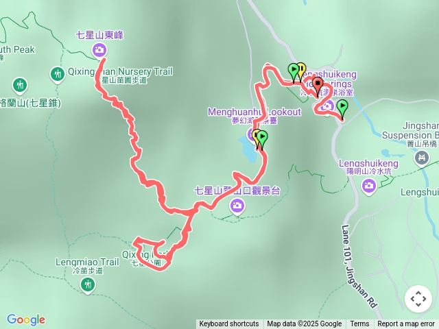 夢幻湖-七星東峰