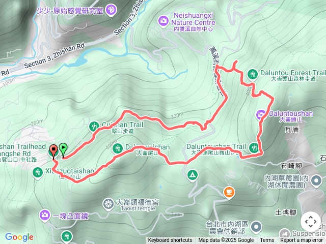 大崙頭尾山親山步道O型