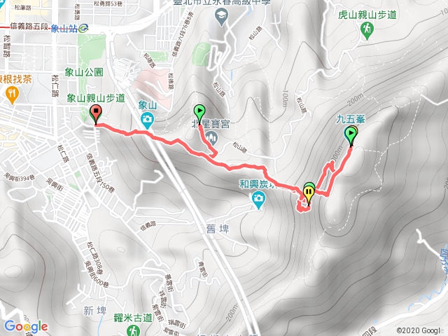 南港山九五峰