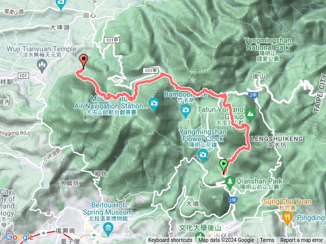 陽明山的單日走跳