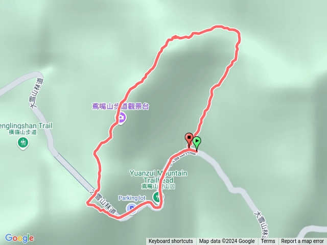 鳶嘴山橫嶺上支線27.3K下預覽圖