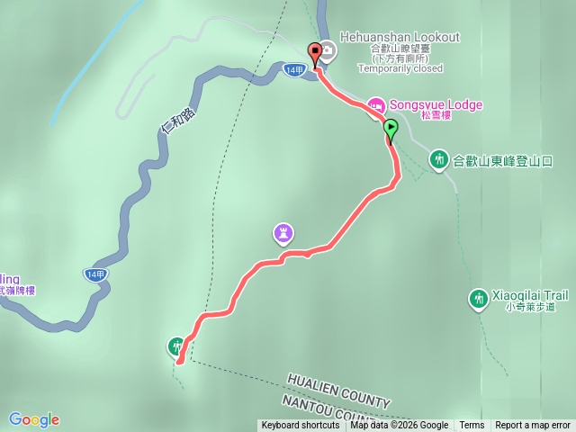 合歡東峰步道預覽圖