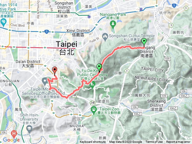 台北大縱走第六段