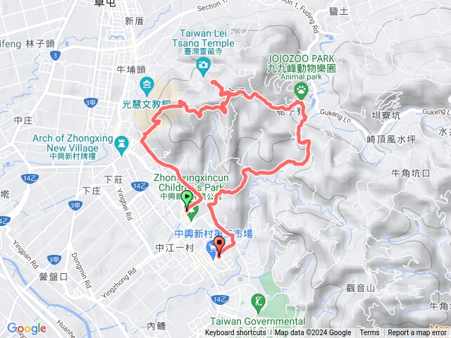 南投中興楓仔坑步道