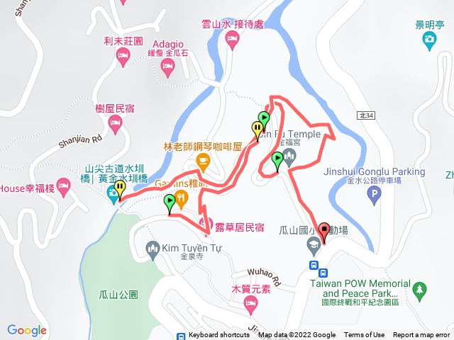 山尖古道黃金水圳橋～模乳巷