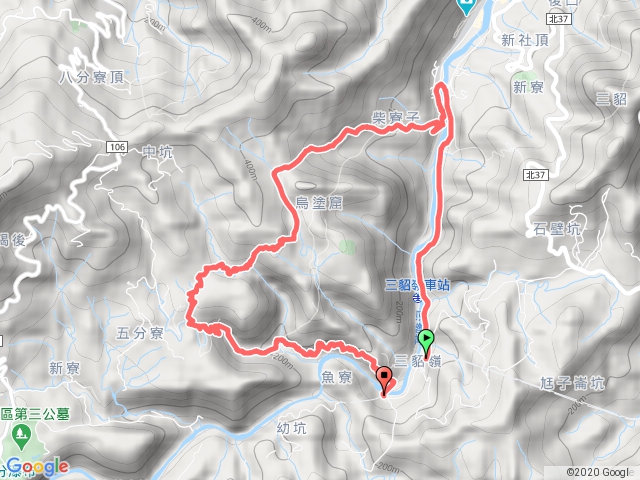 三貂嶺猴硐縱走瀑布群