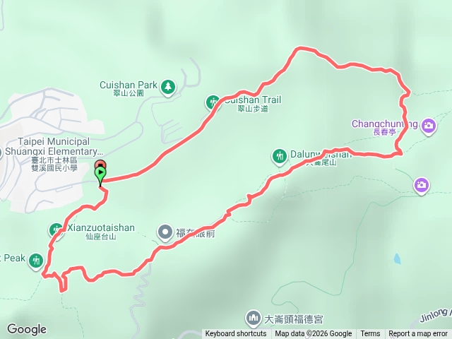 中社路步道 大崙尾山 軟腳蝦路線 #步道社社長蕎麥