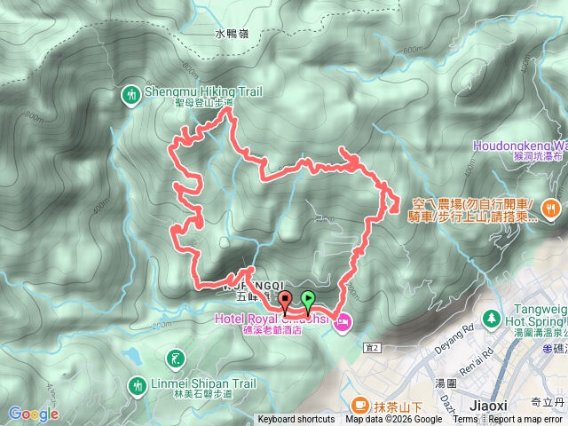 2026-01-04五峰旗山/北五峰旗山/五峰旗山東南峰爬山趣