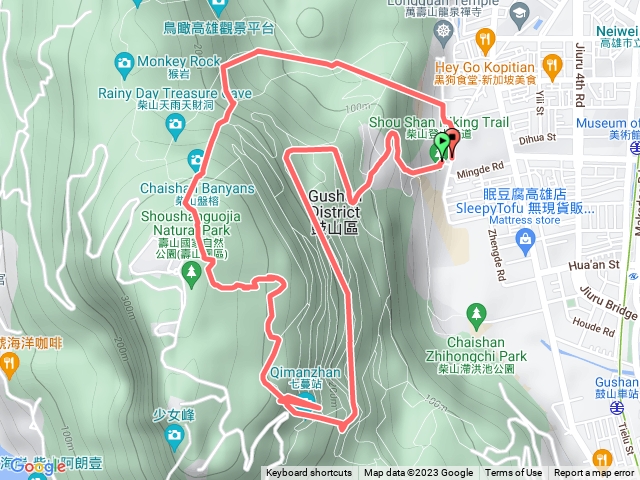 20230518 柴山小O縱走(勇者坡、主稜、分水嶺、南北好漢坡)