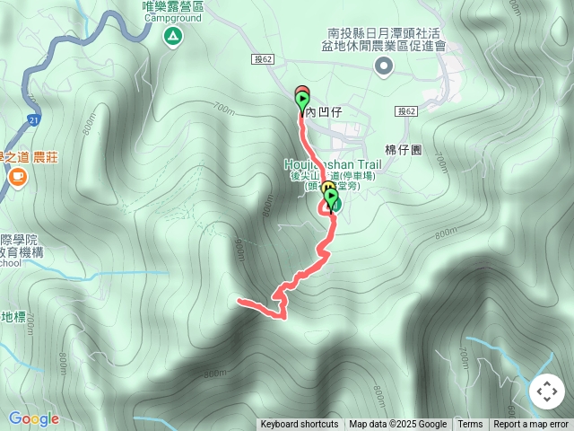 後尖山步道
