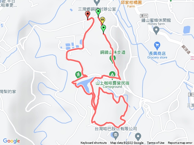 銅鏡山林步道預覽圖