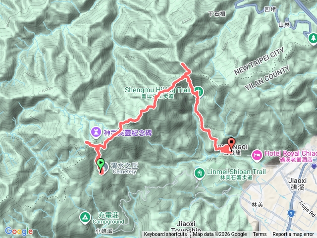 烘聖縱走三角崙山