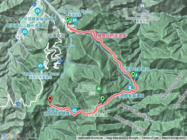 15HR八通關上玉山下塔塔加
