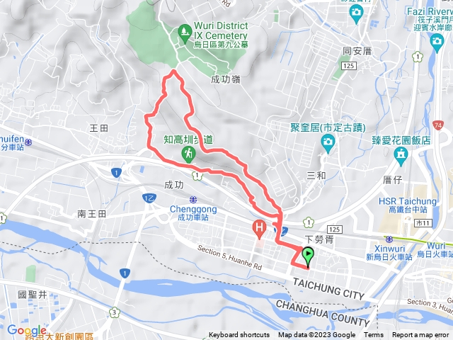 知高圳路跑