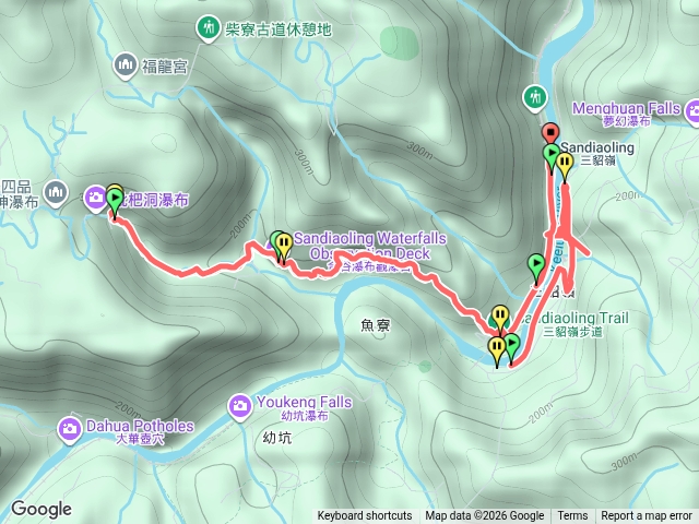三貂嶺瀑布群+友善隧道