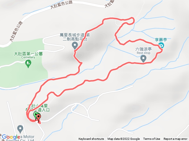 萬里長城-旗開得勝步道