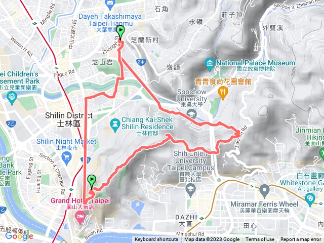 文間山劍潭山登山步道