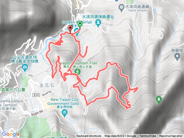 無耳茶壺山登山步道