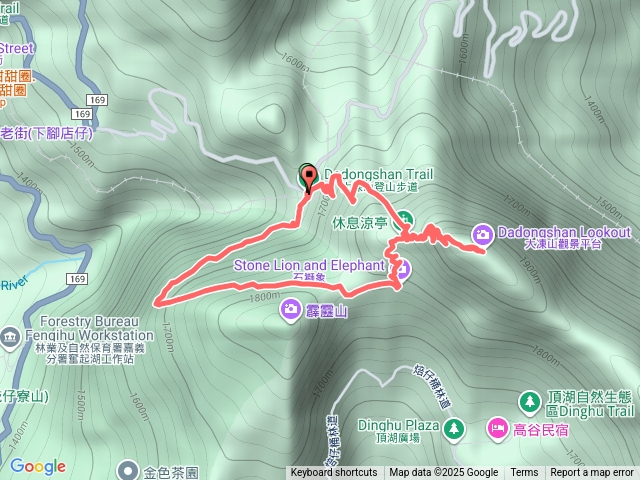 奮起湖大棟山步道