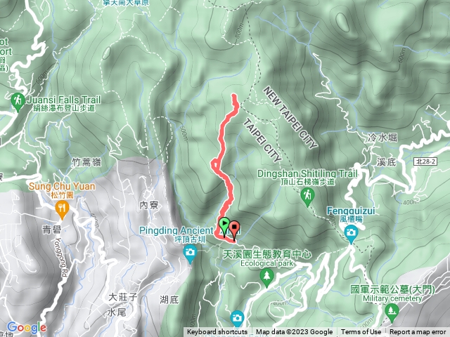 荷蘭古道-高頂山-北五指山草原