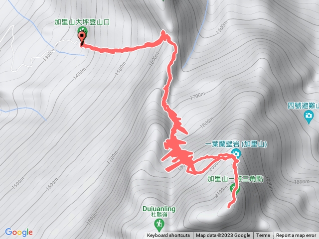 加里山-大坪登山口