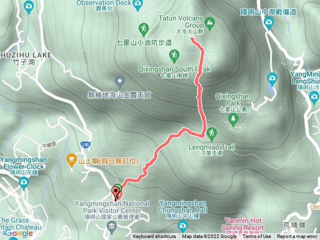 七星山主峰