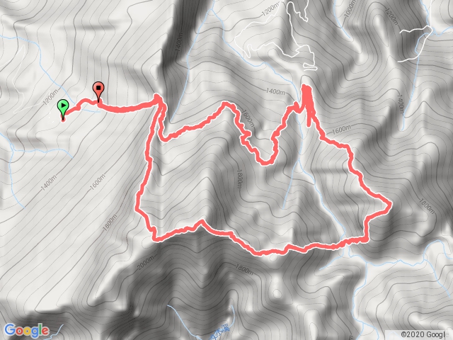 加里山哈勘尼山連走(大坪登山口啟登).