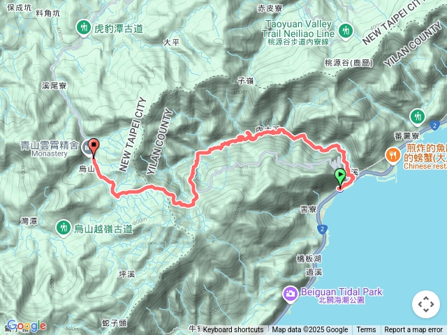 2025-06-18大溪車站大溪川古道內大溪分校出宜一1.5K最後100公尺便車王母娘娘站