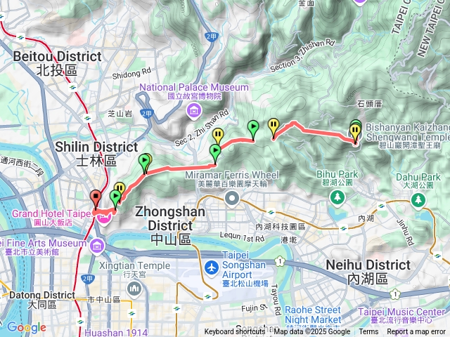 碧山巖縱走圓山