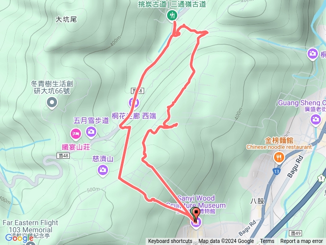 四月雪小徑慈濟茶園步道環走三義山、慈濟山