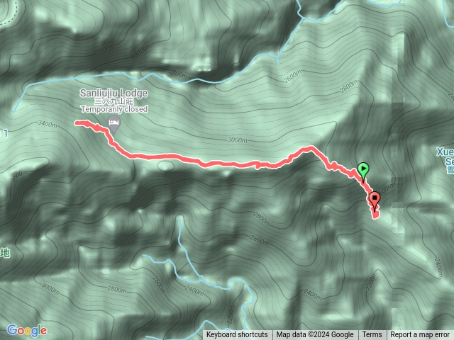 雪山七卡到三六九