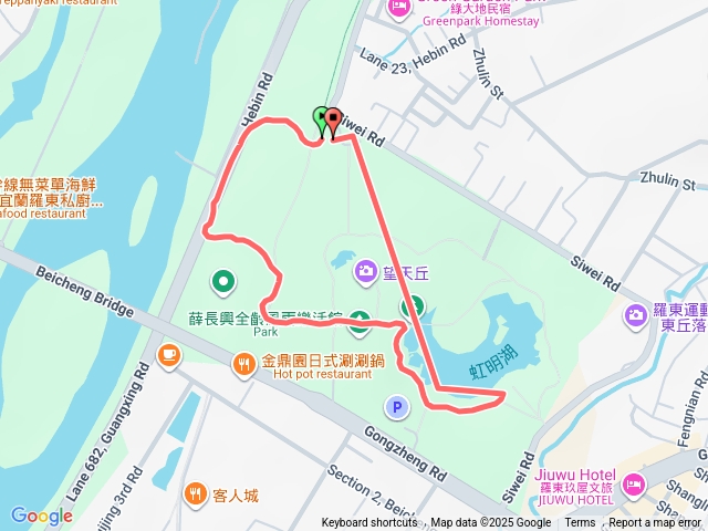 羅東運動公園健走步道