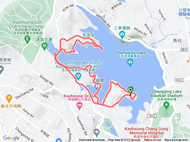 澄清湖環湖一週