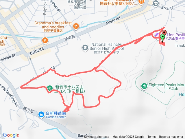 十八尖山健行記