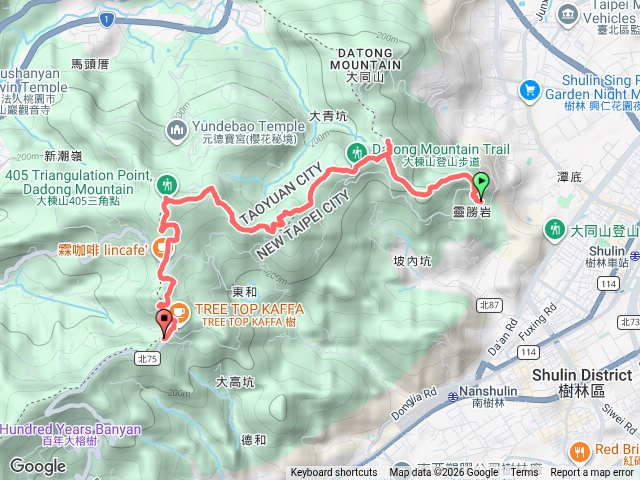 2026微笑山線大縱走尋寶集章任務微笑山線：【大棟山系】405高地段202607291155預覽圖