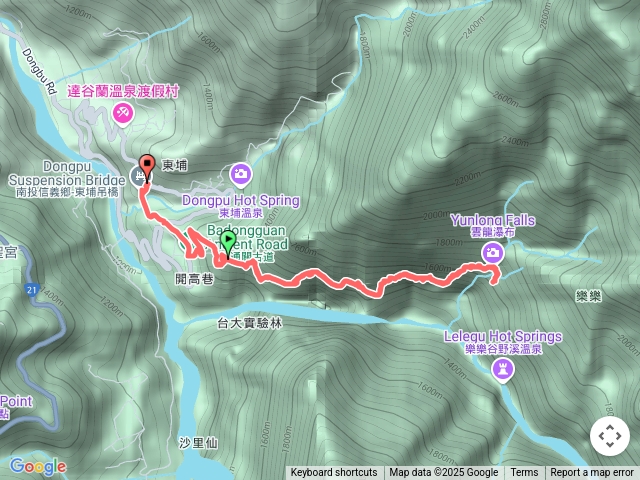 八通關雲龍浦布