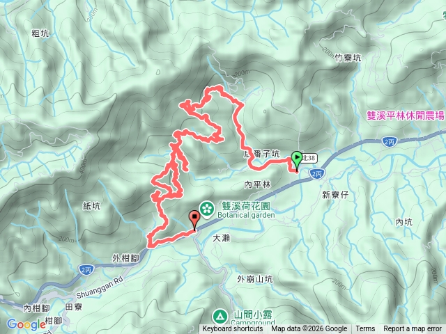 2026-02-05番子坑3號檳榔園上簡家古厝越嶺土地公祠上山腰下武山煤礦炭窯上武山煤礦山腰路O繞平林山下石壁-灣穹站