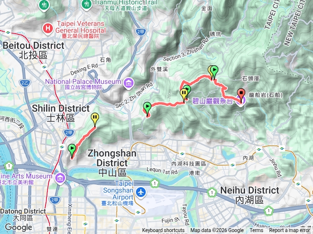 劍潭中社大崙尾碧山巖預覽圖