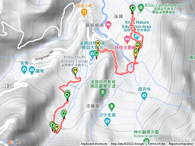 111年8月25日溪頭健行