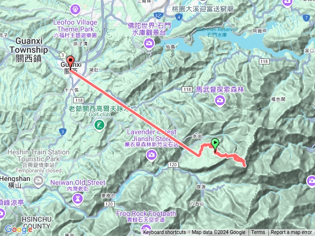 北得拉曼不準確路線