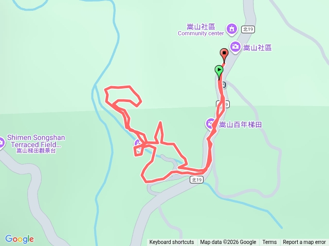 石門嵩山百年梯田