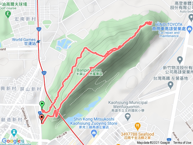 20210204高雄半屏山-4號門