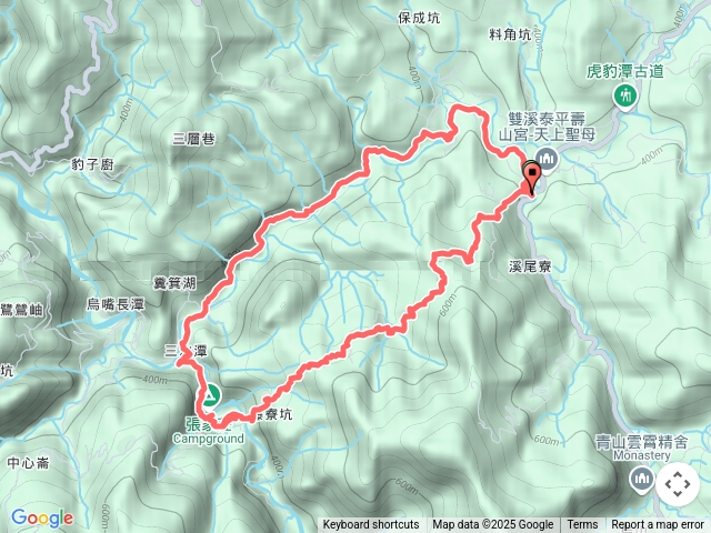 2024-12-01 壽山宮料角坑～北勢溪古道～三水潭～湾潭古道～張家莊～溪尾寮古道O繞