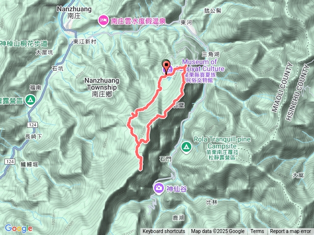 光天高，南大龜山，向天湖山，三角湖山