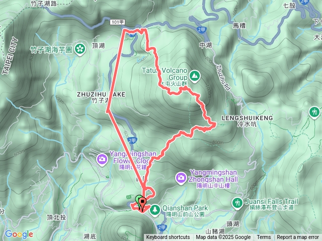 1141122苗圃-七星山東峰-主峰-小油坑