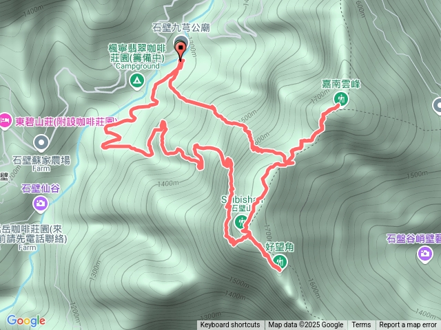 2023.11.04嘉南雲峰、石壁山登山步道