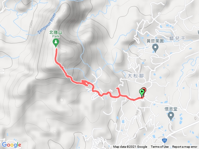 玉井北嶺山 一等三角點